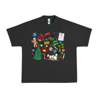 Pigment Black nurse christmas Urban Heavy Tee - MaliasSmallBusiness