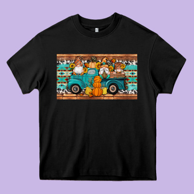 Fall Gnomes Truck Sippy Cup Heavy Core Tee Designed By Artiststas