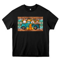 Black fall gnomes truck sippy cup Heavy Core Tee - Artiststas