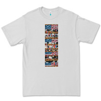 Dove Grey usa flag and western patterns  penwraps Premium Tee - Artiststas