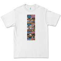 White usa flag and western patterns  penwraps Premium Tee - Artiststas