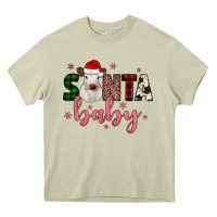Mossy Santa baby Cow Heavy Core Tee - JahusDesignShop