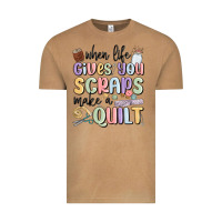 Vintage Camel when life gives you scraps make a quilt Vintage Tee - MaliasSmallBusiness