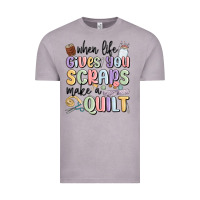 Vintage Zinc when life gives you scraps make a quilt Vintage Tee - MaliasSmallBusiness