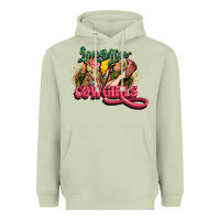Matcha Long life Cowgirls Heavyweight Hoodie - HowdyJamesFarm
