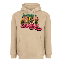 Mushroom Long life Cowgirls Heavyweight Hoodie - HowdyJamesFarm