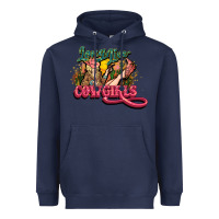 Navy Long life Cowgirls Heavyweight Hoodie - HowdyJamesFarm