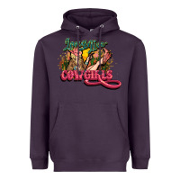 Plum Long life Cowgirls Heavyweight Hoodie - HowdyJamesFarm