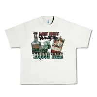 Pistachio last night we let the liquor talk cowboy western c Urban Heavy Tee - NancyCooperArtShop