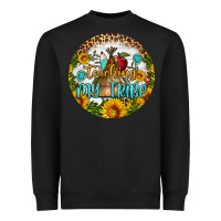 Black teaching my tribe round earring Heavyweight Sweatshirt - BundleAndBundleShop