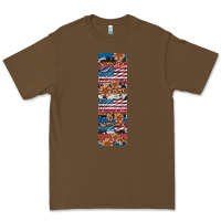 Cacao usa flag and western patterns  penwraps Premium Tee - Artiststas