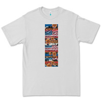 Dove Grey usa flag and western patterns  penwraps Premium Tee - Artiststas