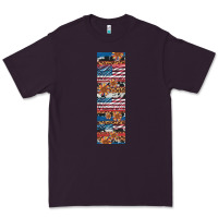 Plum usa flag and western patterns  penwraps Premium Tee - Artiststas