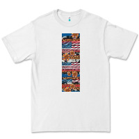 White usa flag and western patterns  penwraps Premium Tee - Artiststas