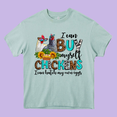 I Can Buy Myself Chickens I Can Hatch My Own Eggs Heavy Core Tee Designed By Adodesignshop