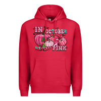 Cardinal in october we wear pink Premium Hoodie - CowGirlArtShop