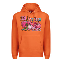 Carrot in october we wear pink Premium Hoodie - CowGirlArtShop