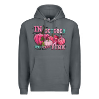 Rock in october we wear pink Premium Hoodie - CowGirlArtShop