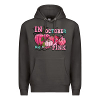 Smoke in october we wear pink Premium Hoodie - CowGirlArtShop