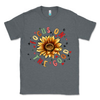 Charcoal Heather focus on the good Classic Tee - MaliasSmallBusiness