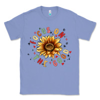 Colony Blue focus on the good Classic Tee - MaliasSmallBusiness