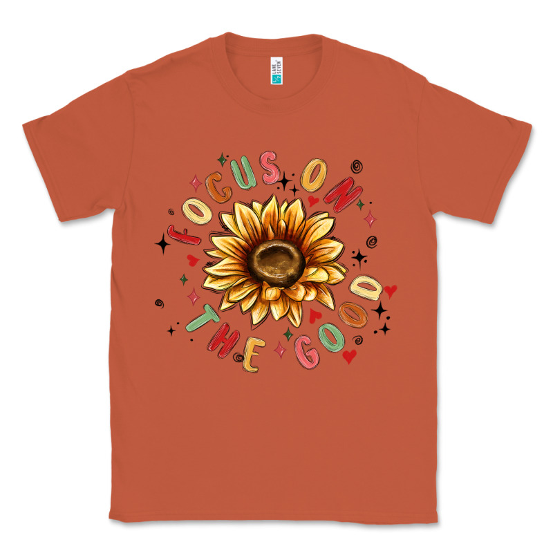 Focus On The Good Classic Tee by MaliasSmallBusiness | Teevron