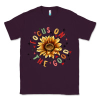 Plum focus on the good Classic Tee - MaliasSmallBusiness