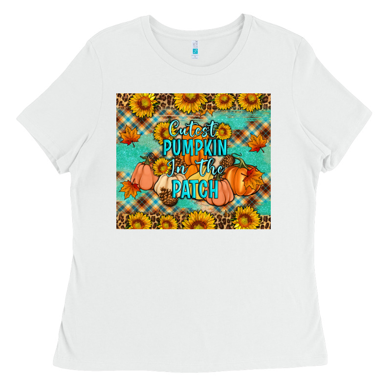 Cutest Pumpkin In The Patch Ladies Tee by Artiststas | Teevron