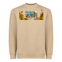 Mushroom thankful nurse fall libbey glass Heavyweight Sweatshirt - BundleAndBundleShop