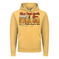 Vintage Mustard crawfish and beer that's why i'm here Vintage Hoodie - MaliasSmallBusiness