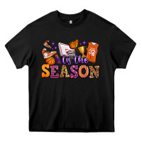 Black tis the season basketball Heavy Core Tee - Jasminsmagicworld