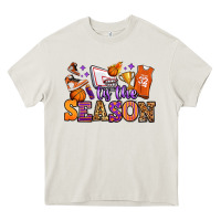 Cream tis the season basketball Heavy Core Tee - Jasminsmagicworld