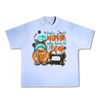 Grape Ice just a woman who loves to sew Urban Heavy Tee - NancyCooperArtShop