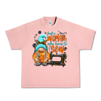 Salmon just a woman who loves to sew Urban Heavy Tee - NancyCooperArtShop