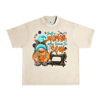 Sandshell just a woman who loves to sew Urban Heavy Tee - NancyCooperArtShop