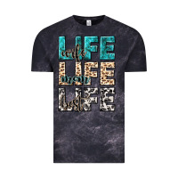 Cloud Black wife life wife mom life best Vintage Tee - NancyCooperArtShop