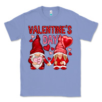 Colony Blue valentines day with gnomies Classic Tee - NancyCooperArtShop