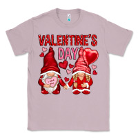 Lilac valentines day with gnomies Classic Tee - NancyCooperArtShop