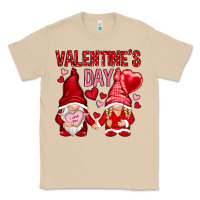 Mushroom valentines day with gnomies Classic Tee - NancyCooperArtShop