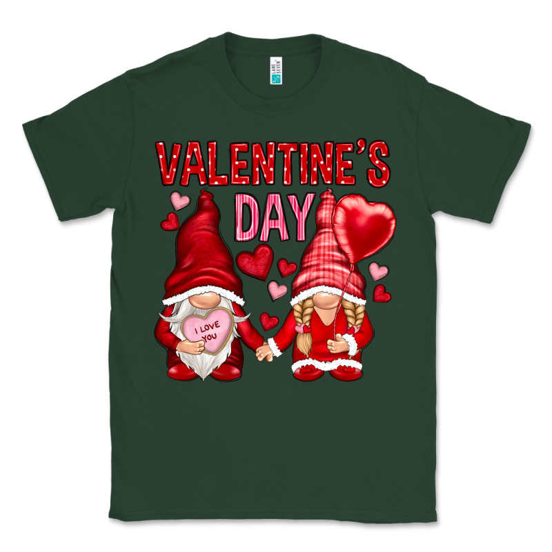 Valentines Day With Gnomies Classic Tee by NancyCooperArtShop | Teevron