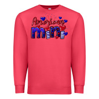 Cardinal American Mini  4th of July Premium Sweatshirt - CowGirlArtShop