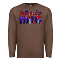 Chestnut American Mini  4th of July Premium Sweatshirt - CowGirlArtShop