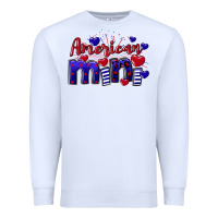 White American Mini  4th of July Premium Sweatshirt - CowGirlArtShop