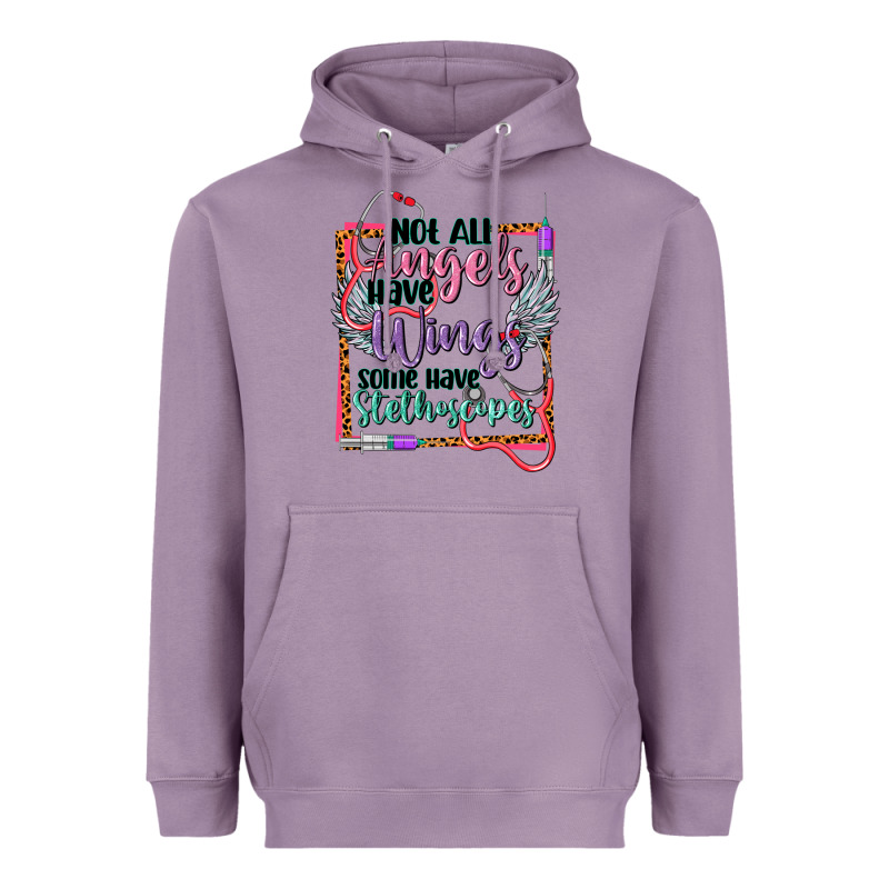 Cowgirl Not All Angels Have Wings Heavyweight Hoodie by CowGirlArtShop | Teevron