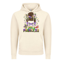 Vintage Artic bead princess messy bun mardi gras Vintage Hoodie - MaliasSmallBusiness
