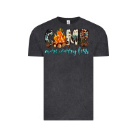 Vintage Black camp more worry less Vintage Tee - JahusDesignShop