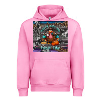 Fuchsia Pink turkey wine and feelin fine tumbler Urban Hoodie - BundleAndBundleShop