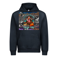 Navy turkey wine and feelin fine tumbler Urban Hoodie - BundleAndBundleShop