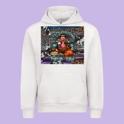 Turkey Wine And Feelin Fine Tumbler Urban Hoodie Designed By Bundleandbundleshop