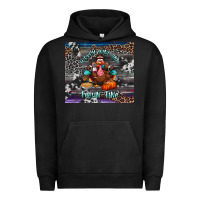 Pigment Black turkey wine and feelin fine tumbler Urban Hoodie - BundleAndBundleShop